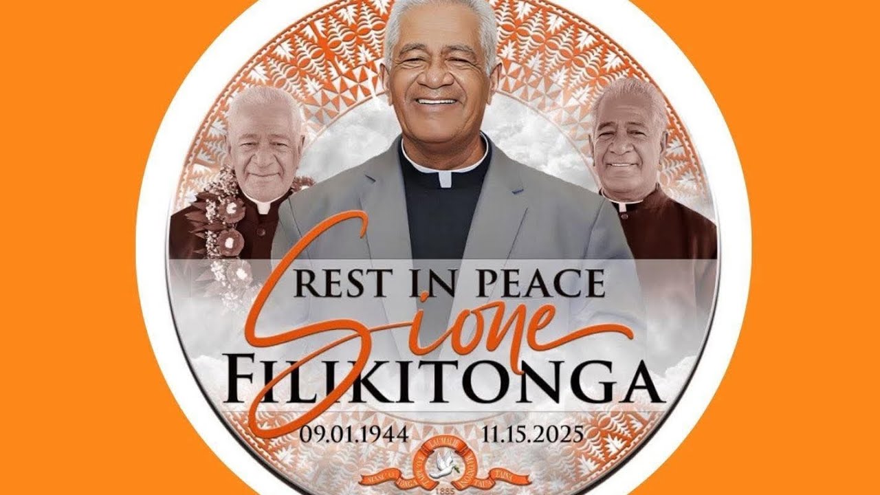 Me'afakaeiki 'oe Faifekau Pule 'oe Siasi o Tonga Tau'ataina o Hilo, Hawaii, Rev Sione Filikitonga. 