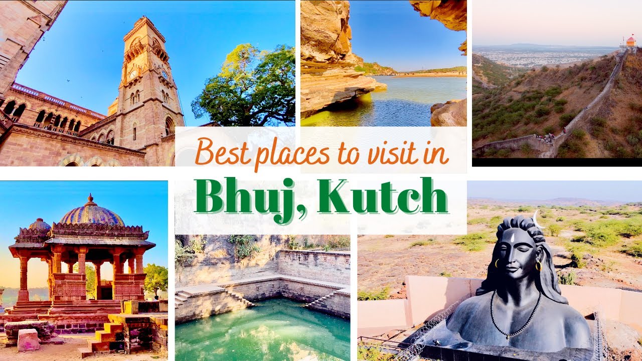 Bhuj Kutch | Prag Mahal | Aina Mahal | Bhujiyo Hill | Chhatedi | Adiyogi Statue Bhuj | Kadiya Dhrow