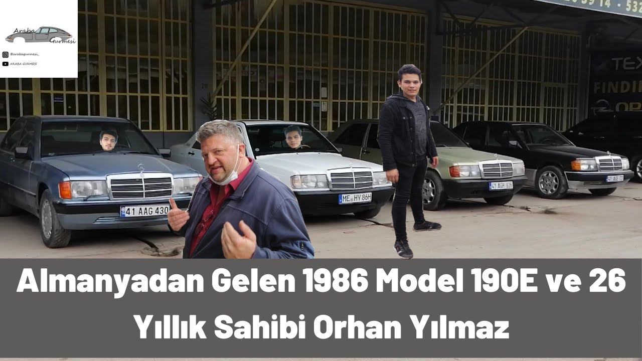 Almanya'dan Gelen 1986 Mercedes 190E  @OrhanYilmaz4481