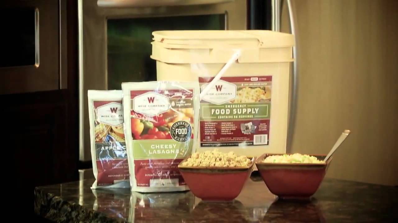 Emergency Food Supplies : Make the WISE choice