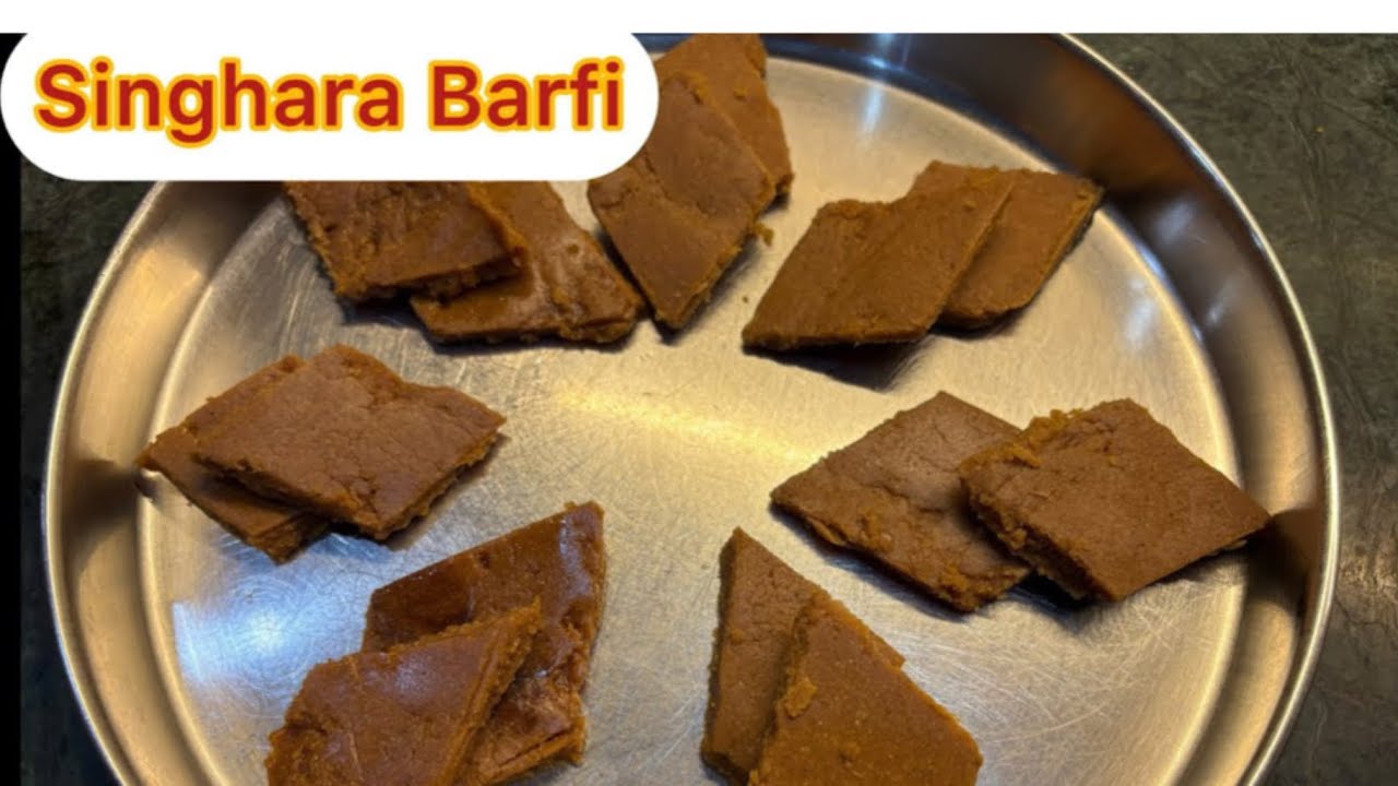 Shivratri Falhaar Singhara Barfi #shivratri #falhari #singhara #waterchestnut 