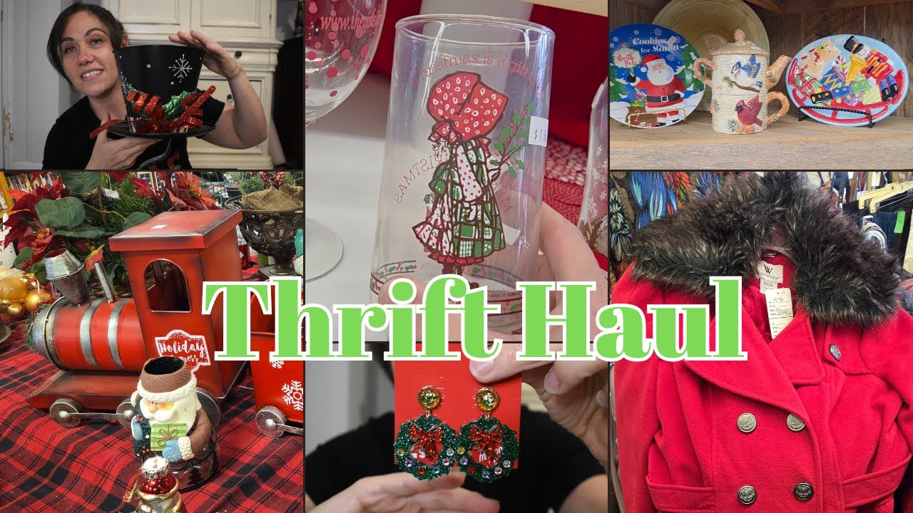 CHRISTMAS THRIFT HAUL