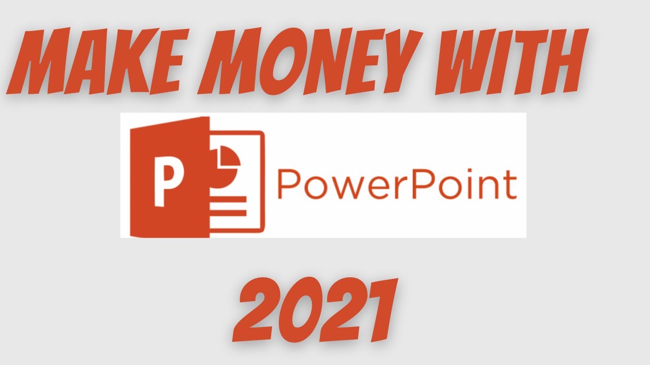 How to Make Money On Fiverr With Powerpoint | Make Money With Powerpoint 2021