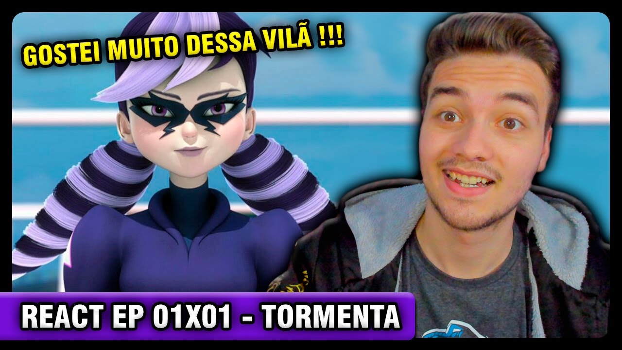REACT │ BEZERKY ASSISTE MIRACULOUS EP01X01 - TORMENTA