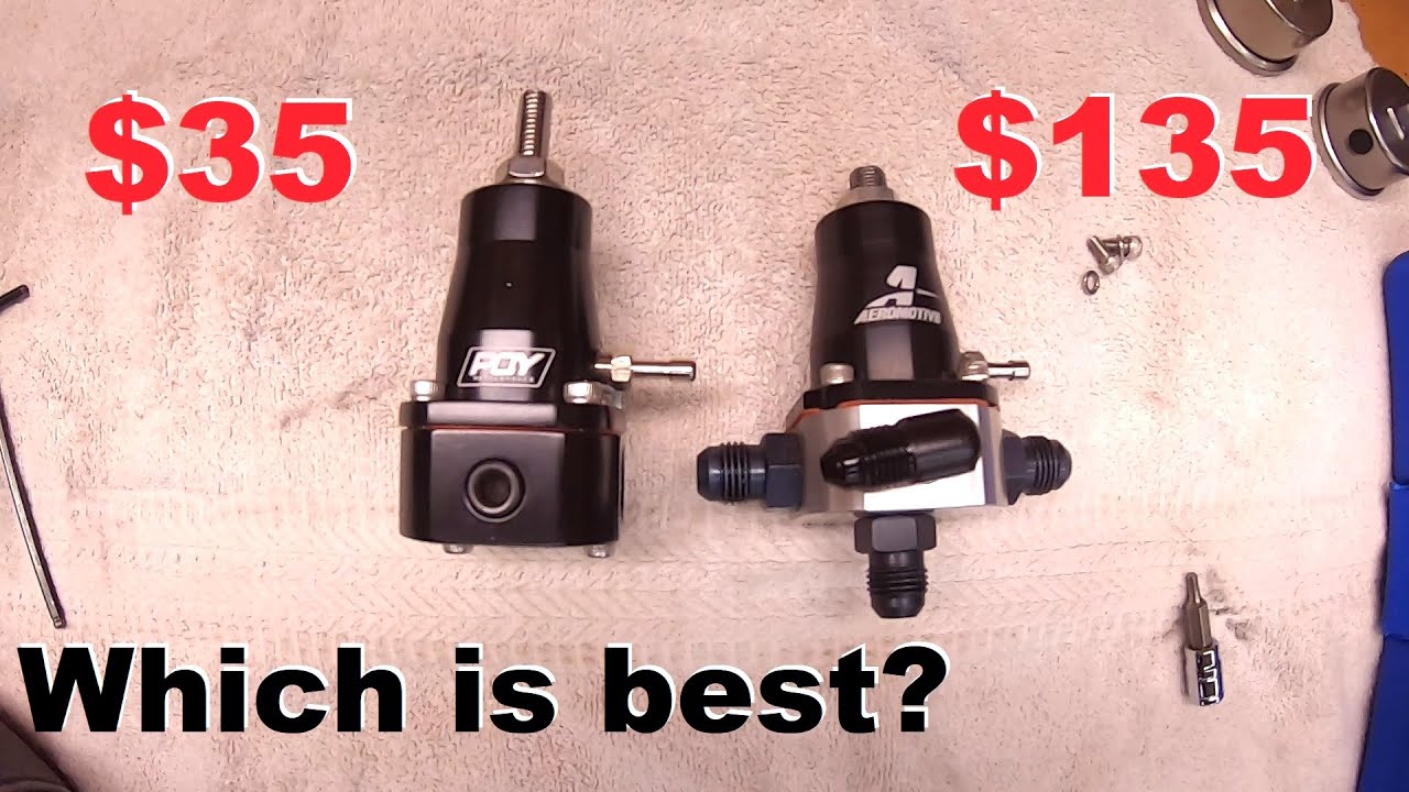 Amazon PQY Fuel Pressure Regulator VS Aeromotive 13129 comparison you make the call.