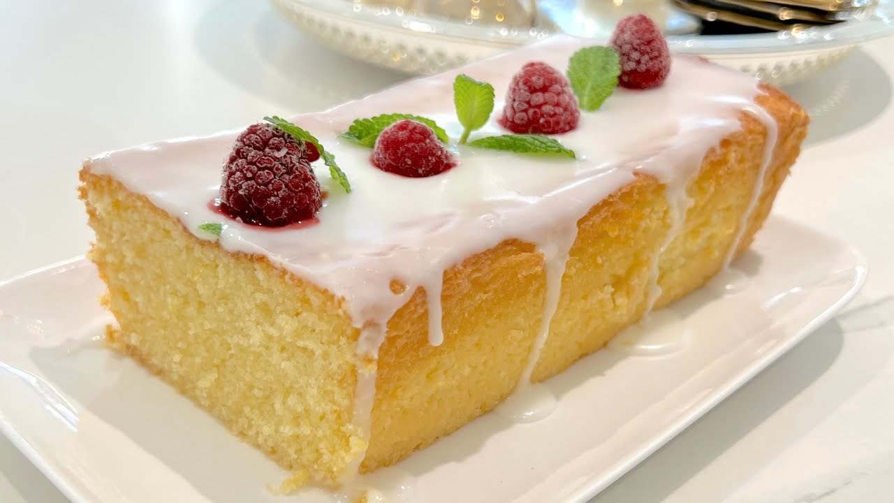 CAKE AU CITRON HYPER MOELLEUX ET FONDANT EN BOUCHE 🍋