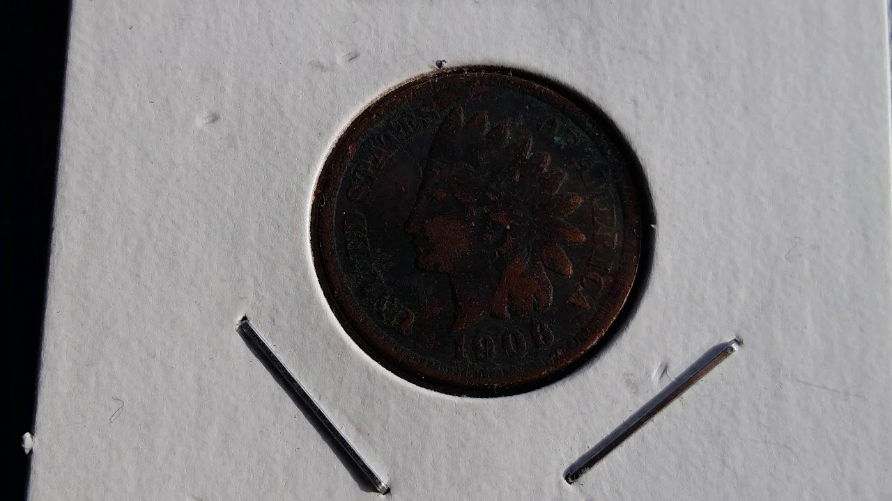 (CULL) 1908 INDIAN HEAD PENNY: VALUE OF AT LEAST FIFTY CENTS EVEN WITHOUT A READABLE DATE!