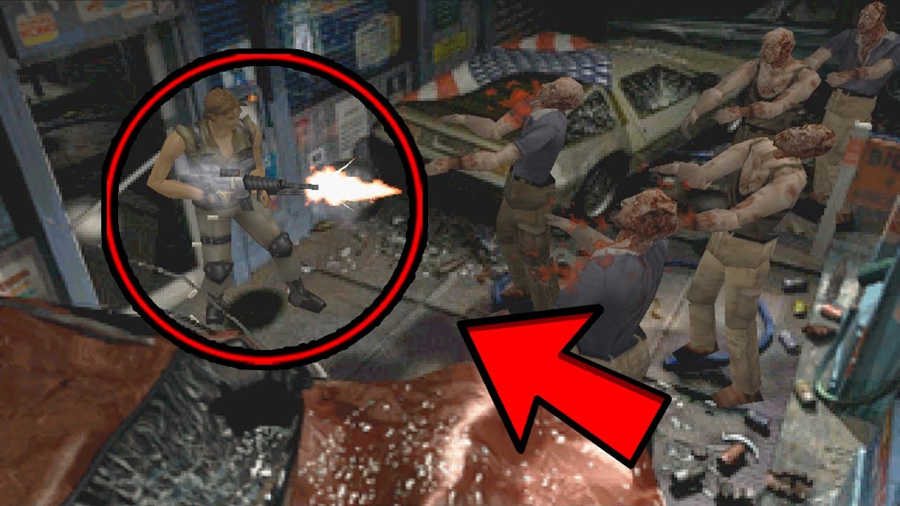 Resident Evil 3 Carlos Show up at Gas Station (Scene)