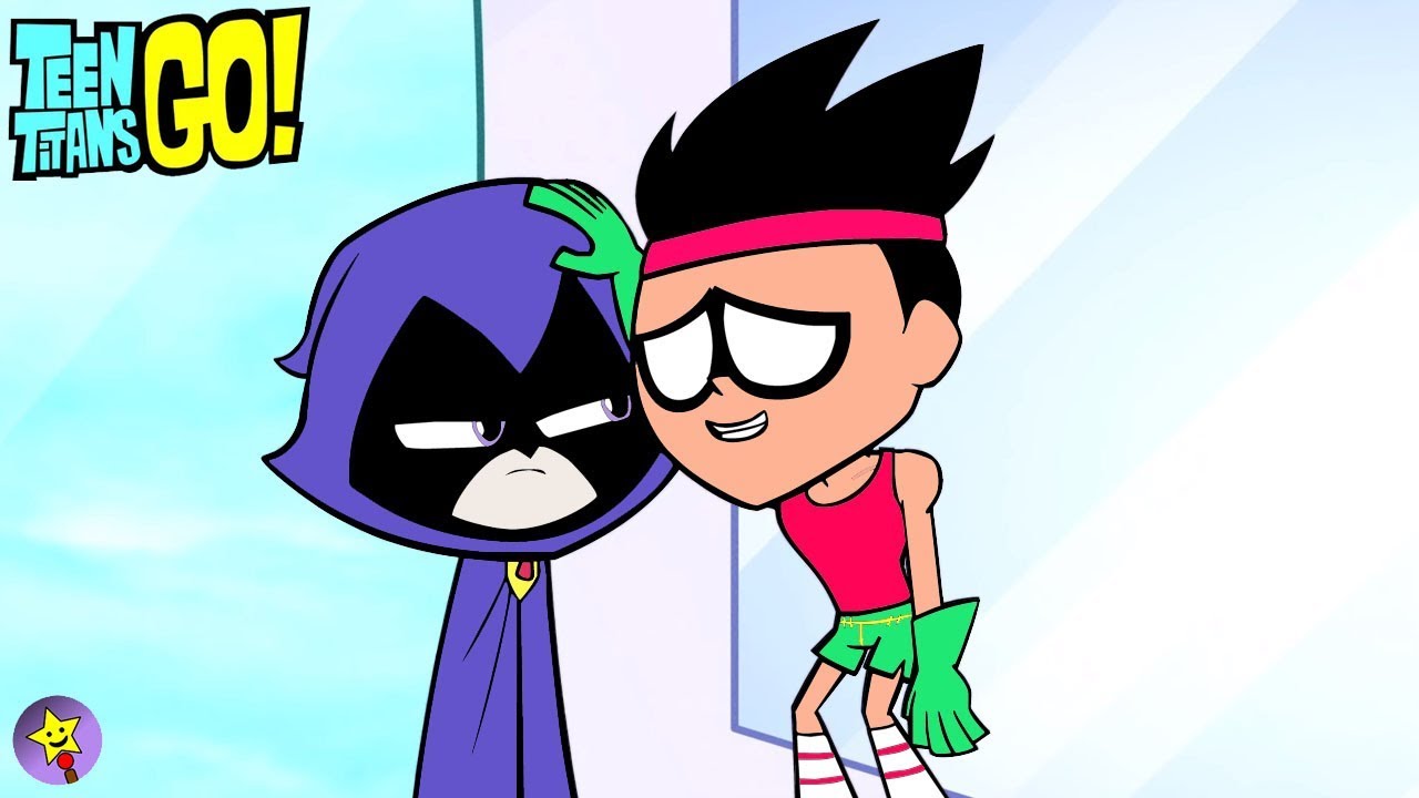 Teen Titans Go! Coloring Book Raven and Robin Coloring Page Teen Titans Go