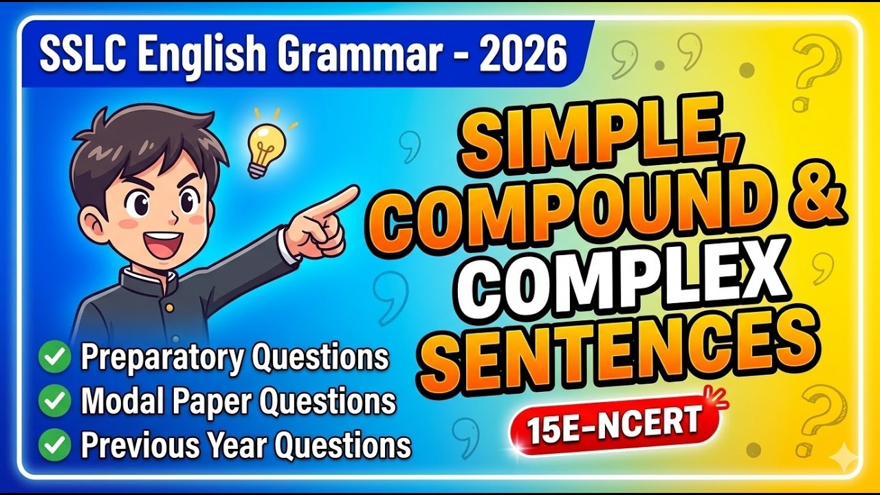 15E Simple, Compound & Complex Sentence