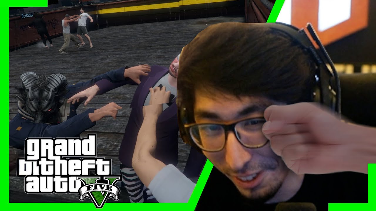 TEVE BRIGA!🤬👊 - GTA V Corridas Malucas #536