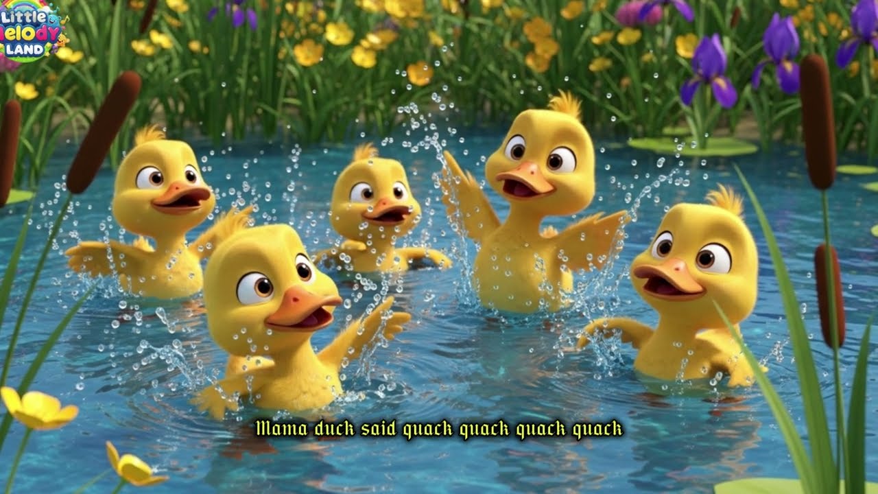 five little ducks 1