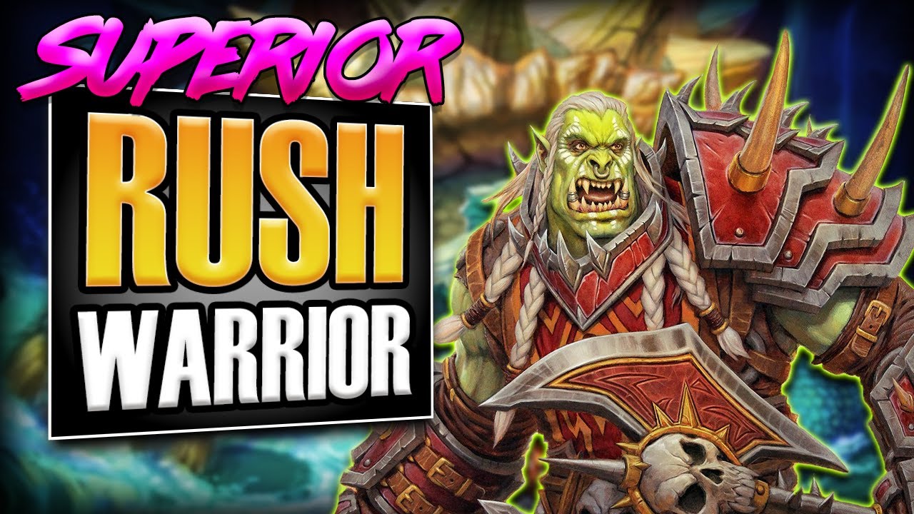 NEW Rush Warrior is DISGUSTING! Best Deck So Far??? | Top 200 Legend | Wailing Caverns | Hearthstone