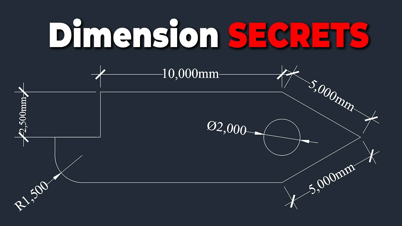 AutoCAD Dimension Tutorial | Complete Breakdown