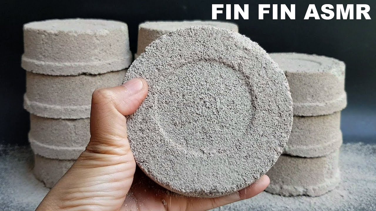 ASMR : Gritty Sand+Cement Slab Crumble #217