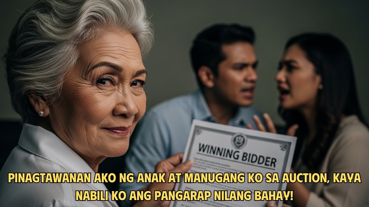 Pinagtawanan ako ng anak at manugang ko sa auction, kaya nabili ko ang pangarap nilang bahay!