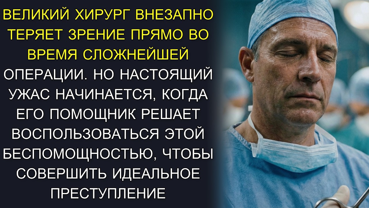 СЛЕПОЙ ХИРУРГ делал операцию, но никто не знал, КТО на самом деле направлял его руку...