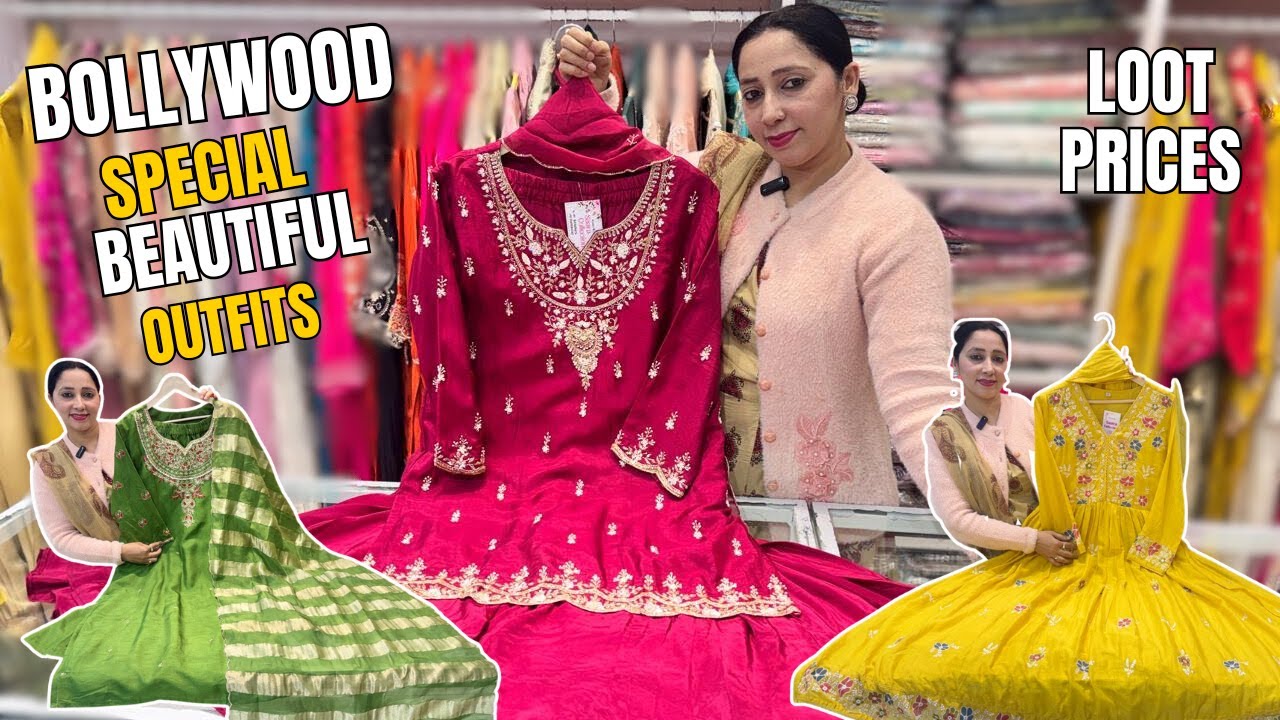 Bollywood Special Beautiful Outfits At Saara Collection