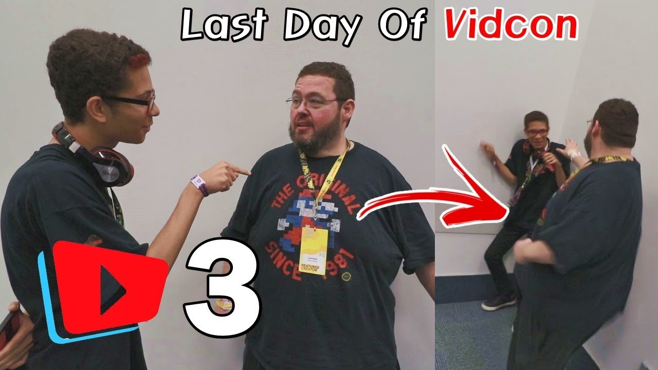 VIDCON 2019 - DAY 3 - FRANCIS ATTACKS A FAN! (Boogie2988)