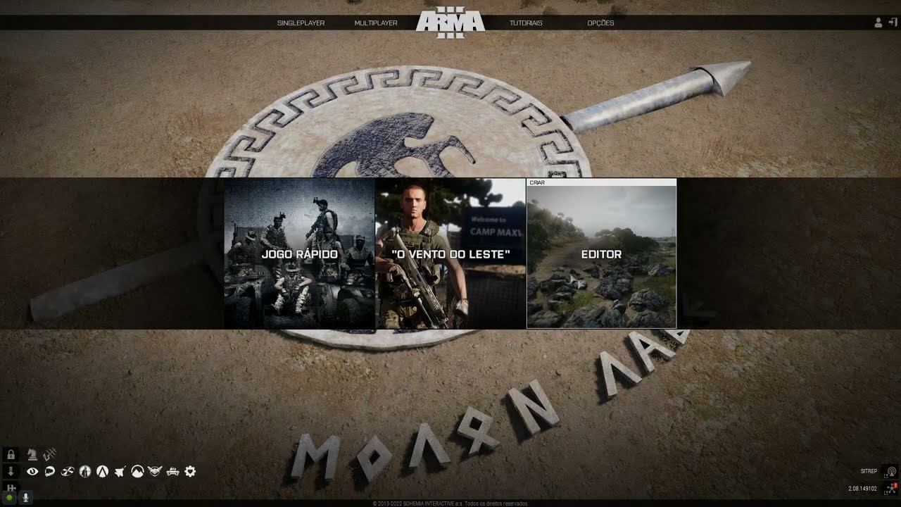 Arma 3 - TREINANDO NO MODO EDITOR / VISÃO EM TERCEIRA PESSOA