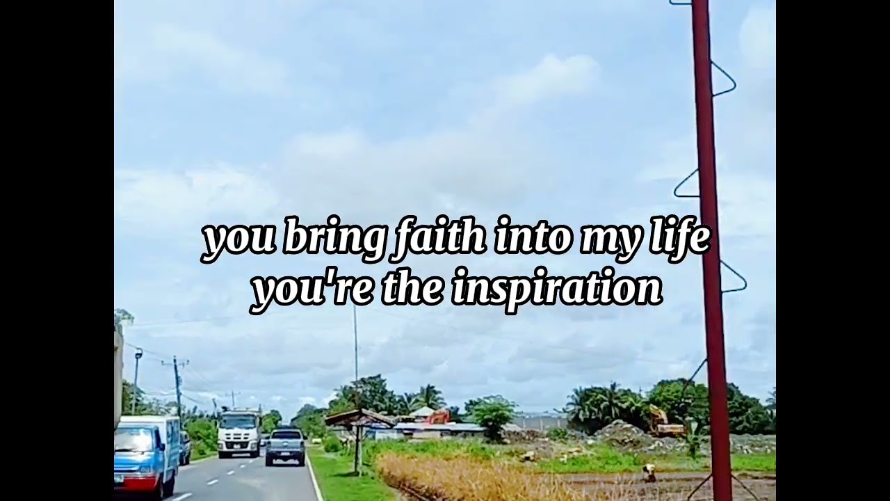 Your the inspiration with lyrics 