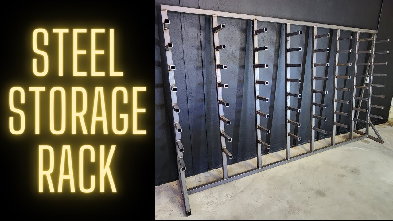 How To Build a Steel Storage Rack - DIY