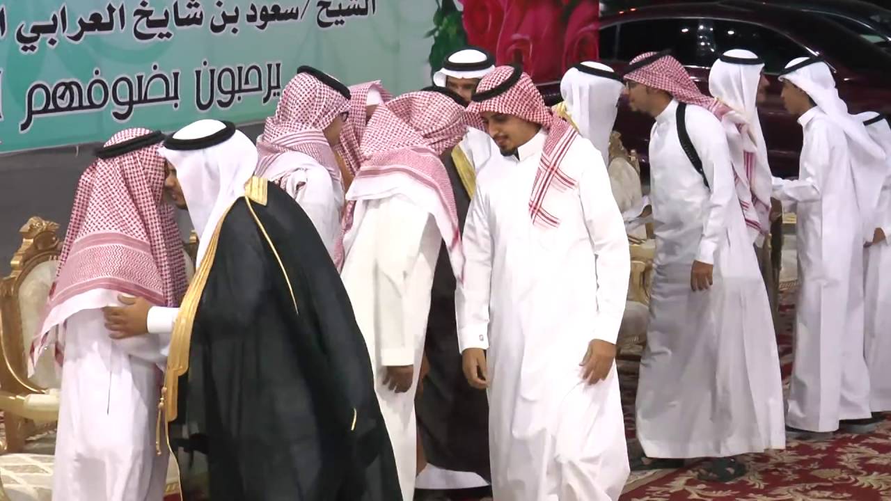 حفل الزواج الجماعي التعاسع 1437ه  لقبيلة العرابي ببني الحارث