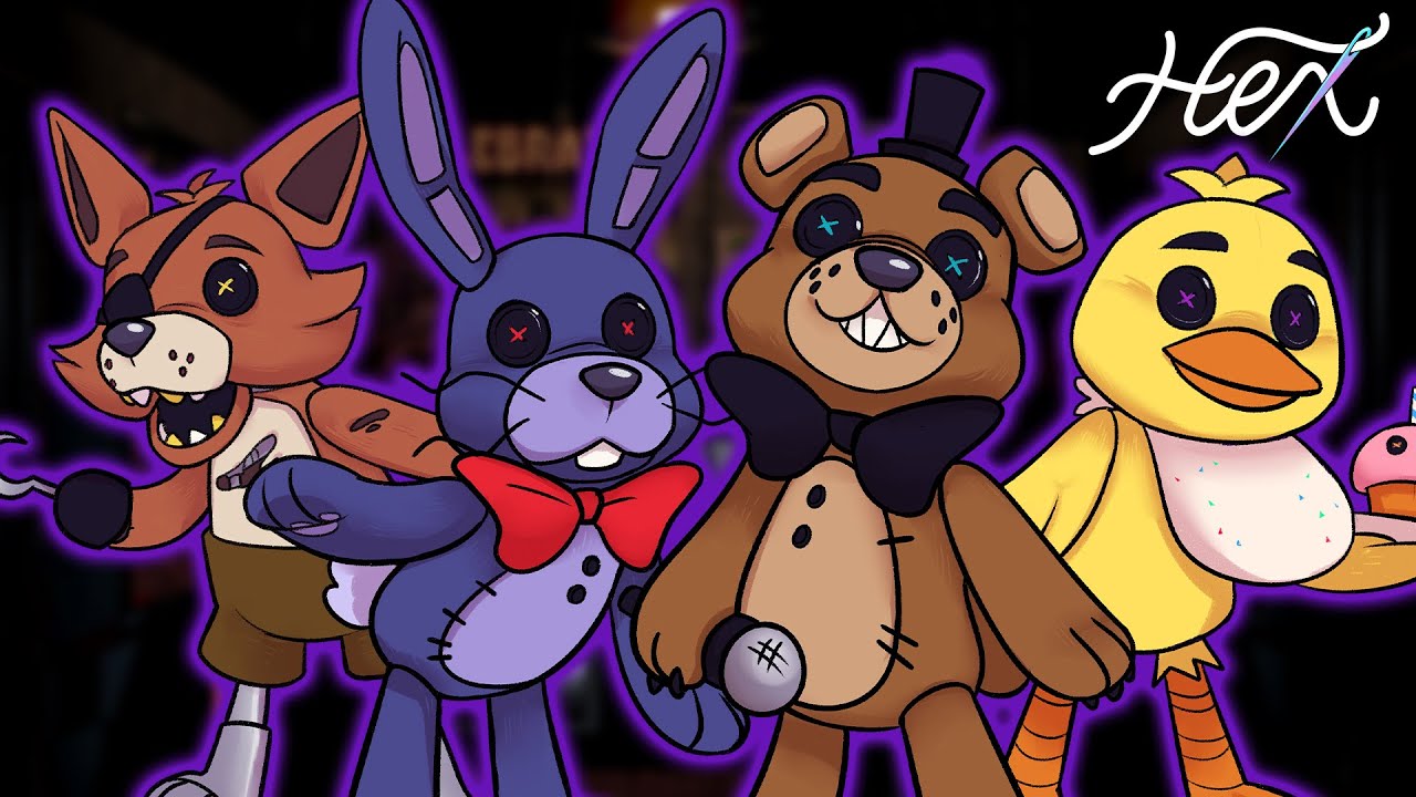 THE FNAF HEX PLUSHIES HAVE ARRIVED...