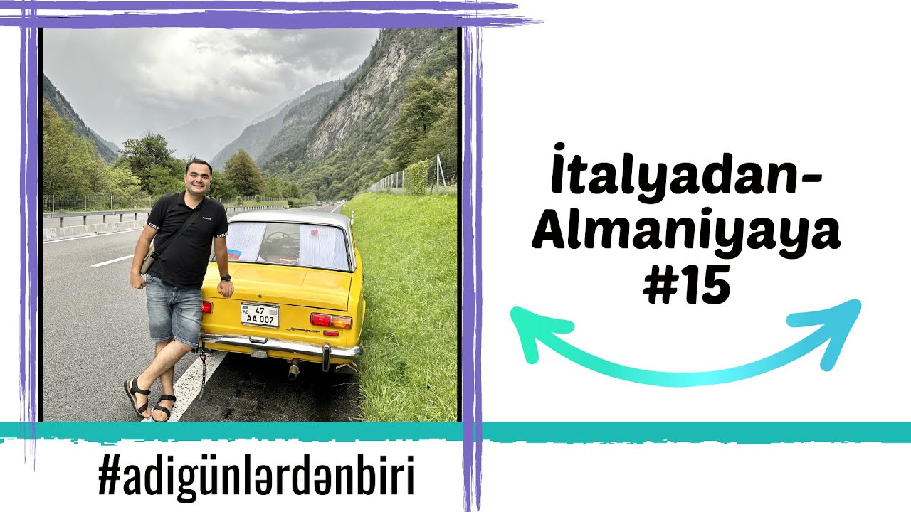 Adi günlərdən biri: 01 i təmir edib Almaniyaya getdik #15  #dunyayasari