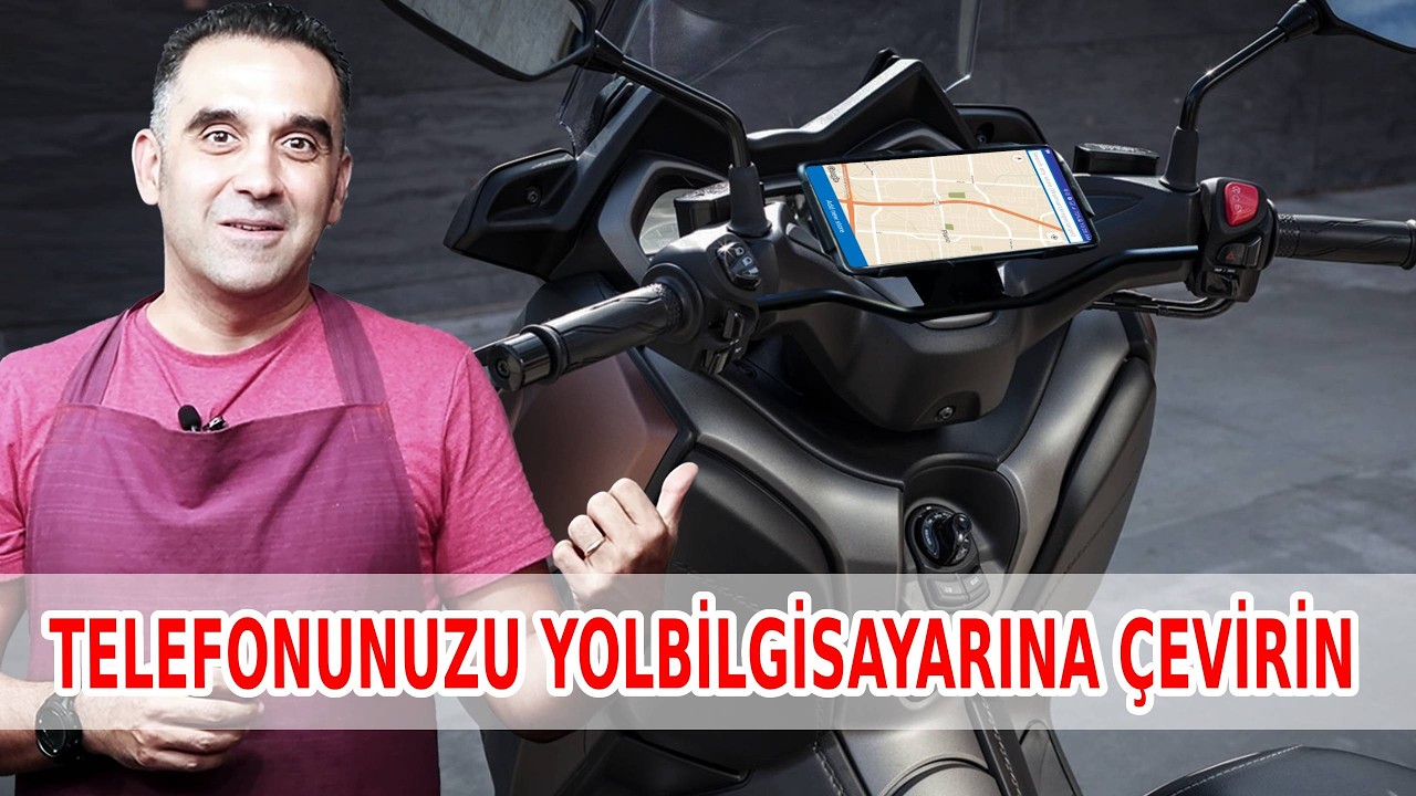 Motosiklet için Telefon Tutucu Yapımı - Daha iyisi Yok
