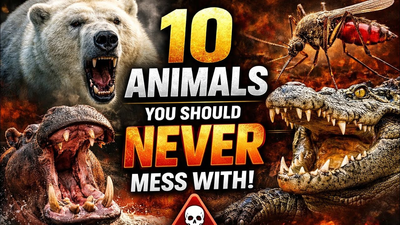 Top 10 Animals You Should NEVER Mess With