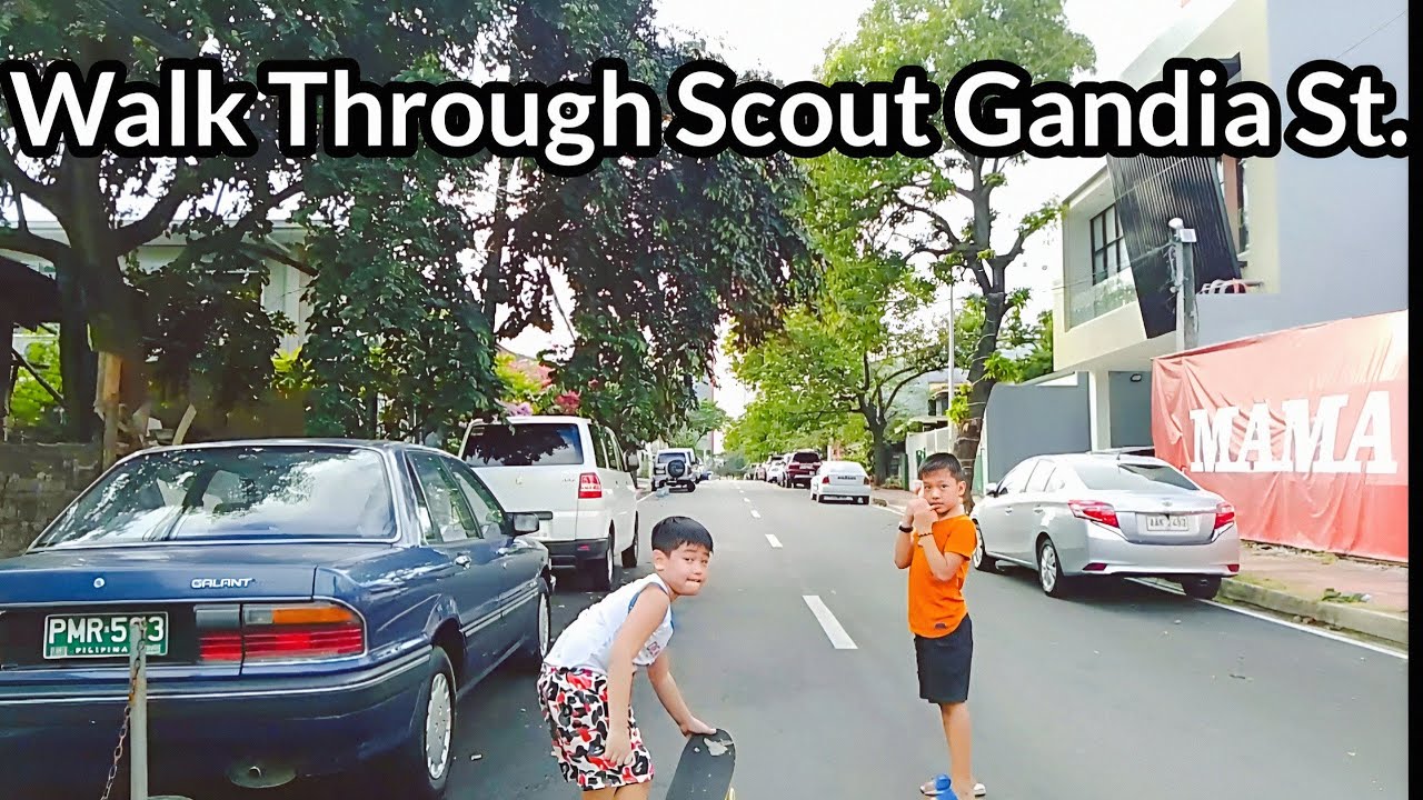 Walk Through Scout Gandia St. Quezon City | Philippines