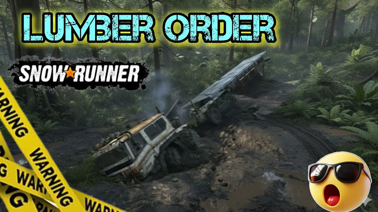 SnowRunner 🔥— Lumber Order⚠️ | Heavy Delivery Off-Road🌲🚛