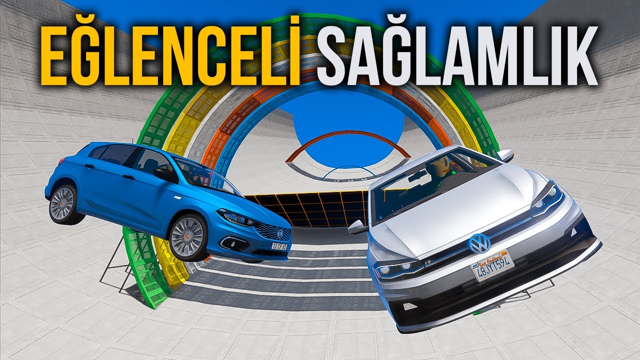 Ucuz Hatchback Arabalar Eğlenceli Sağlamlık Testinde | Örümcek Abi ile GTA 5