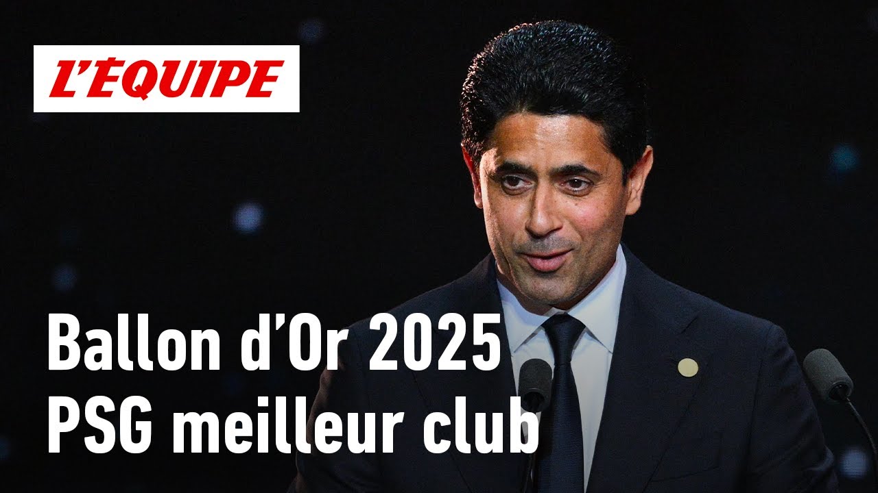 Ballon d'Or 2025 - Le PSG et Arsenal sacrés clubs de l'année