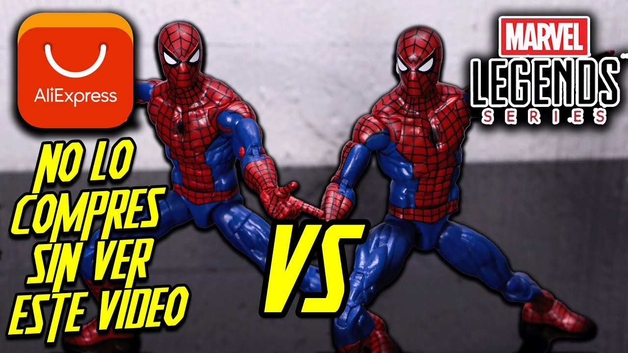 NO COMPRES ESTA FIGURA SPIDERMAN ALIEXPRESS