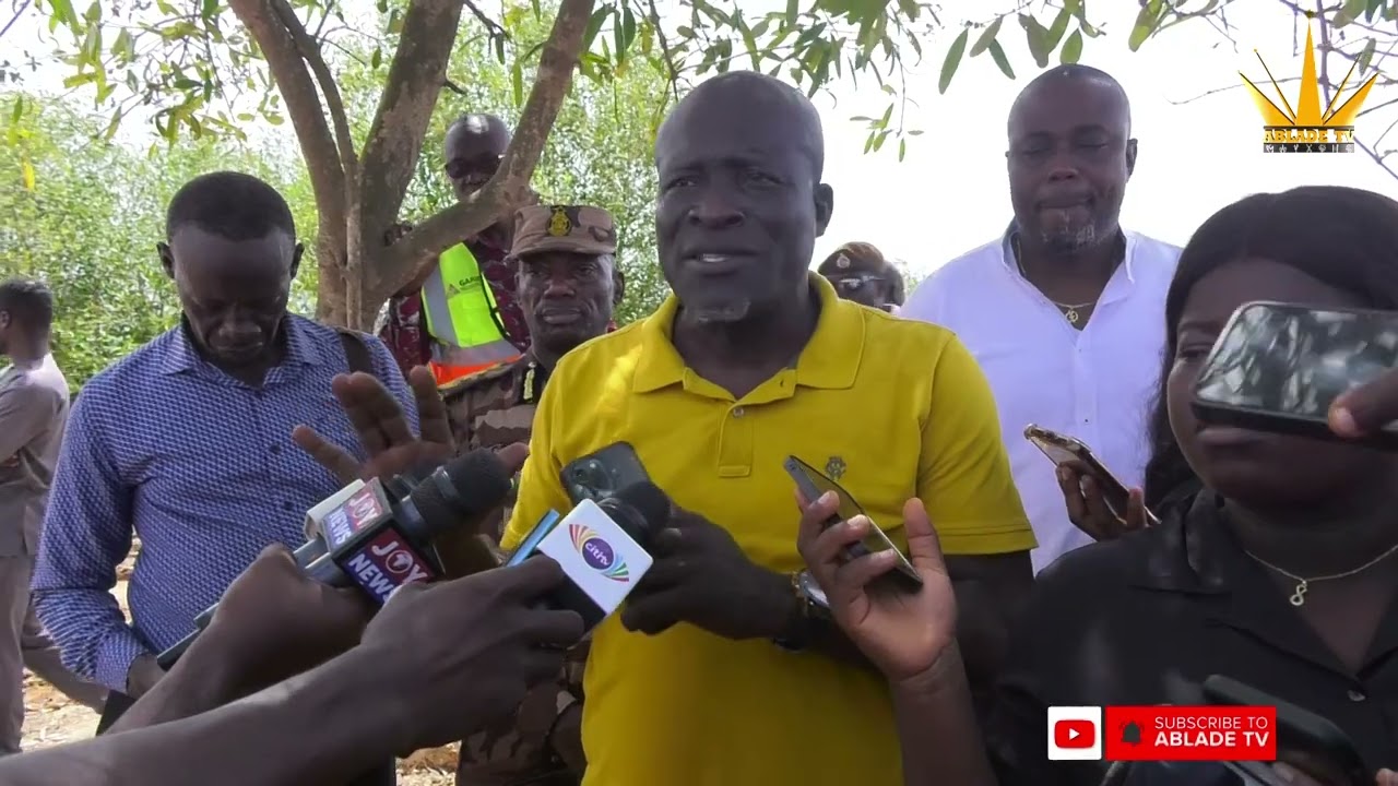 Regional Minister designate Nii Kwartei Titus Glover inspects Sakumo and Weija-Gbawe Ramsar sites
