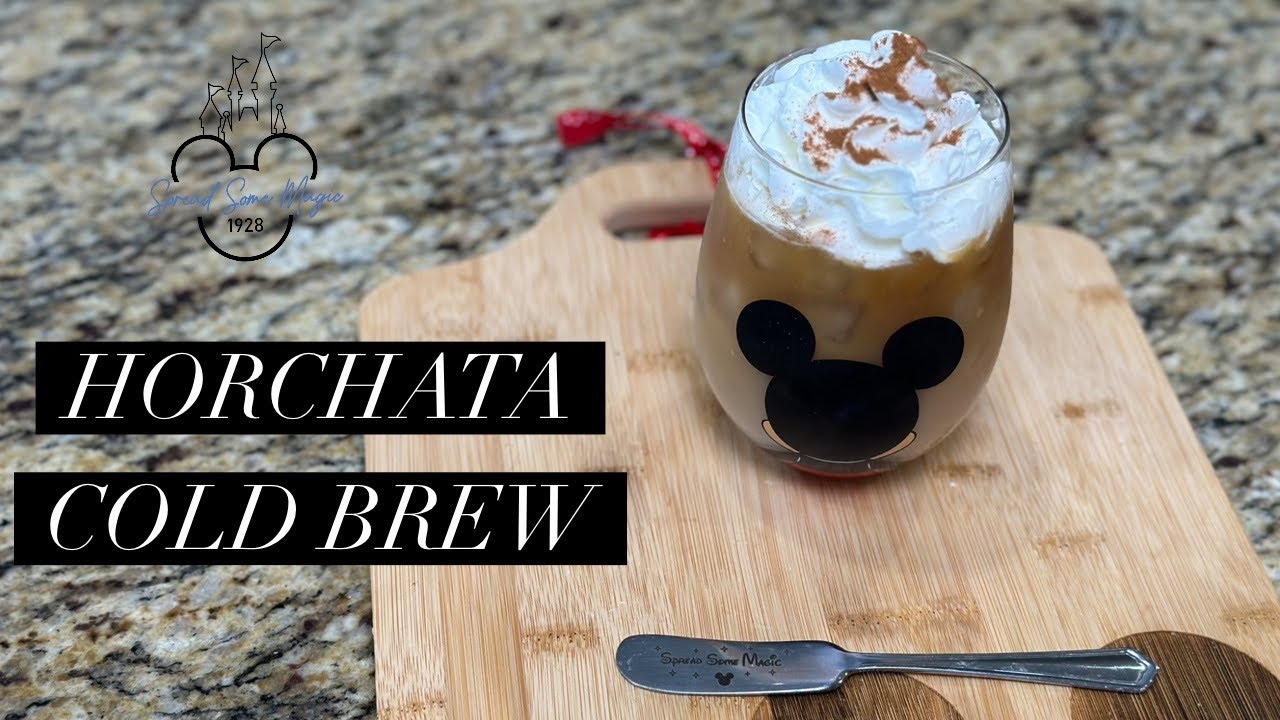 Horchata Cold Brew - from somtime in 2022 from the Disneyland Resort