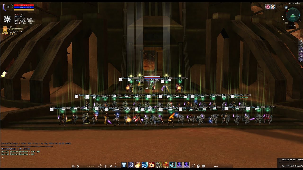RESTREAM DQ WQ NGARIT ORE PVP #rfreturn #mapendos