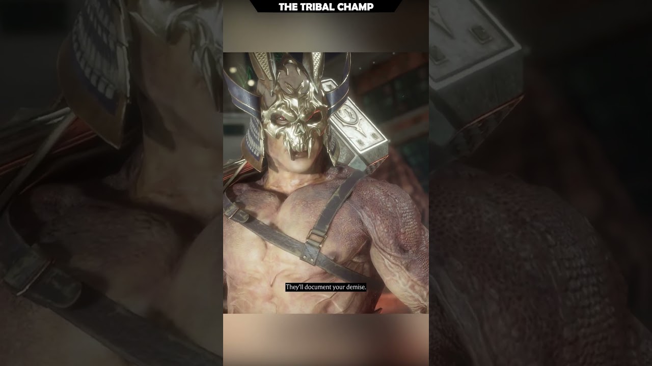 Shao Kahn & Cage Sort of Made a Poem Together with this Interaction&hellip;