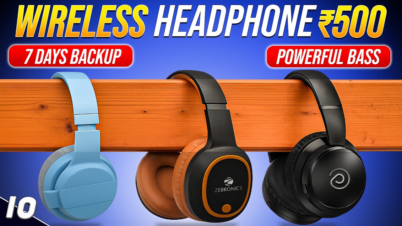 [2026] Best Wireless Headphones Under 500🔥Best Headphones Under 1000🔥Best Gaming Headphones 2026