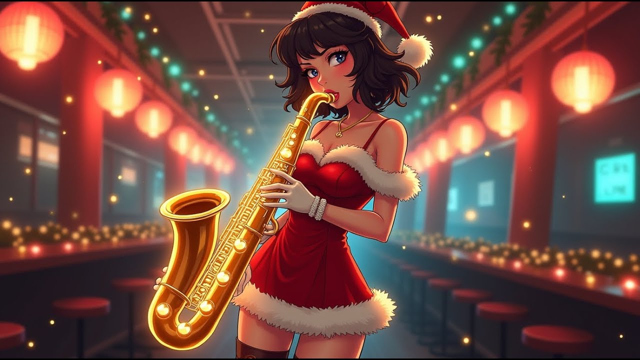 🎅 High-Energy Christmas Electro Swing Vocal Mix – Fast Festive Sax & Trumpet Party 🎺💃 (1 Hour)