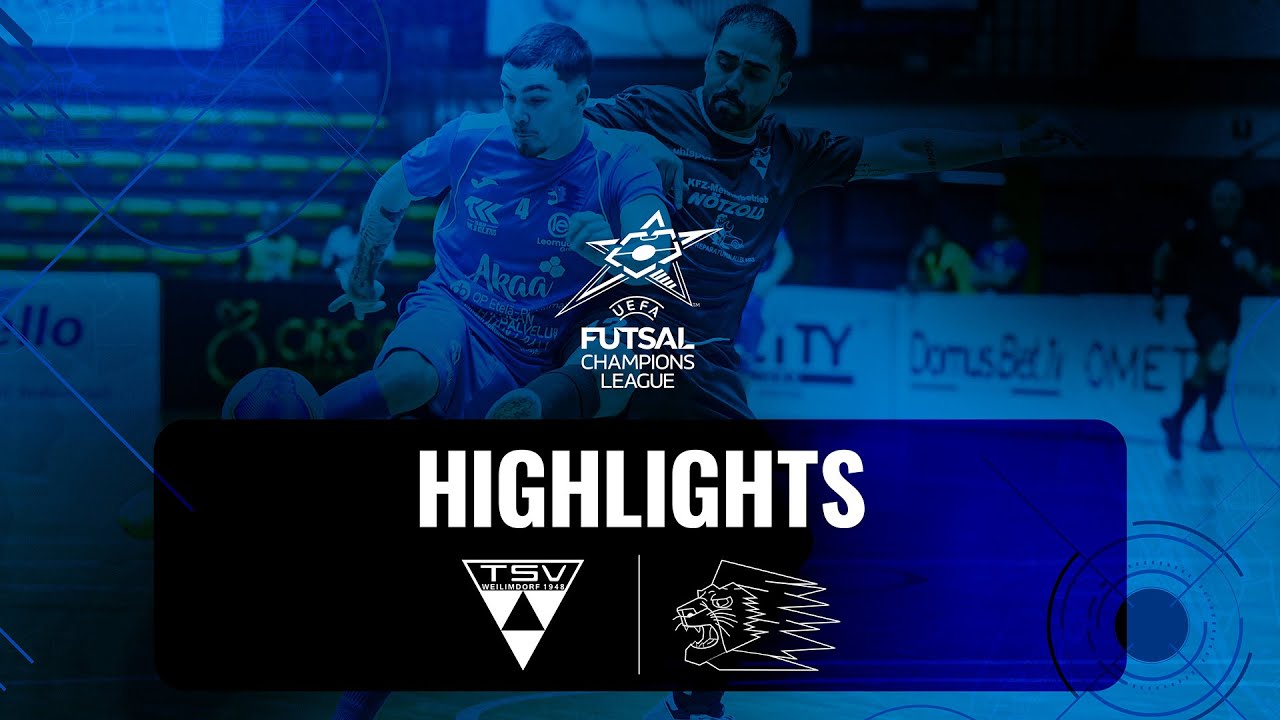 TSV Weilimdorf vs. Akaa Futsal | HIGHLIGHTS | UEFA FUTSAL CHAMPIONS LEAGUE