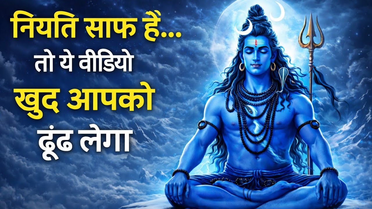 अगर ये वीडियो आपको मिला है, तो समझ लीजिए ये कोई इत्तेफ़ाक़ नहीं है।#ShivGyan #MotivationalVideo #Om