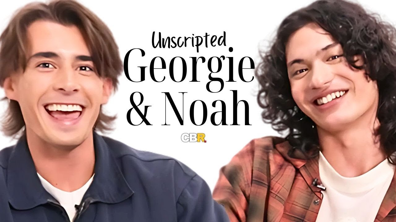 Georgie Farmer & Noah Taylor on Wednesday, Tim Burton, & Acting Life | UNSCRIPTED with CBR