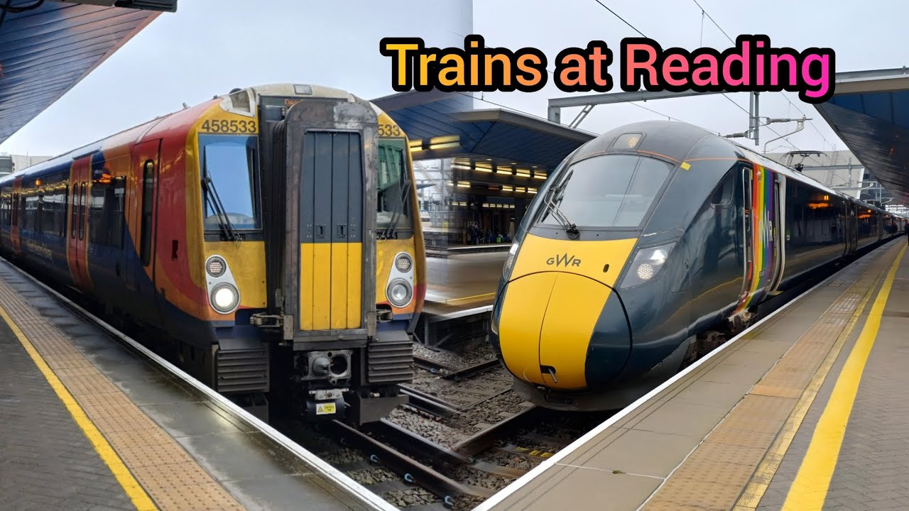 Trains at Reading 19/2/26 