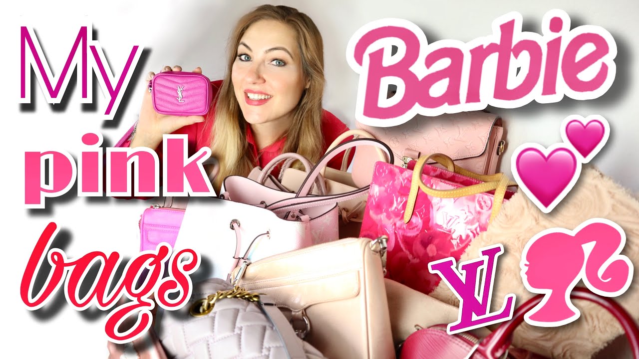 All my Pink Bags - Pink Barbiecore Handbag Collection | A lot of Louis Vuitton bags 💕