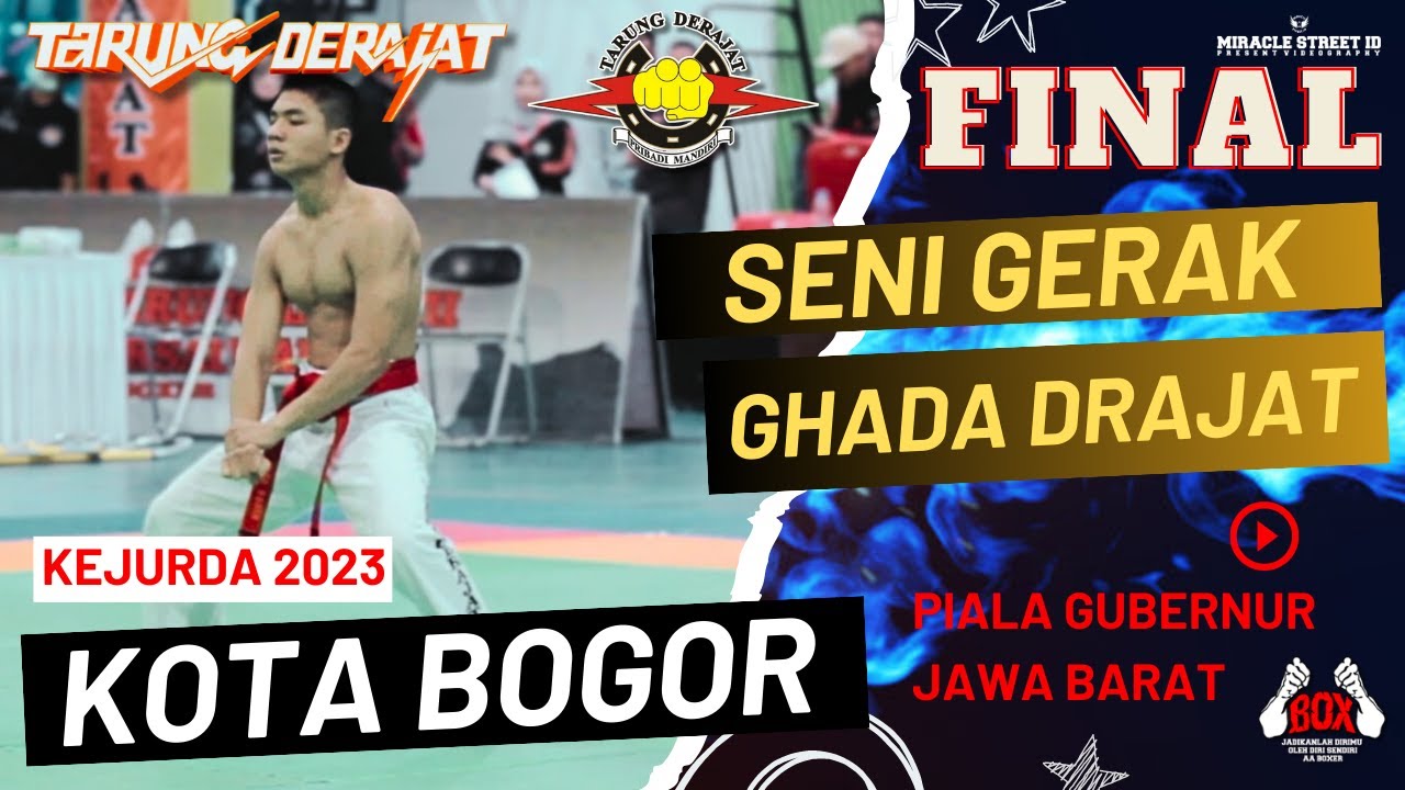 Final Seni Gerak Ghada Drajat - Kota Bogor - Kejurda Piala Gubernur Jabar 2023