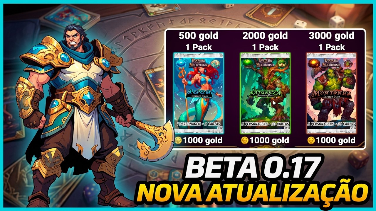 TCG Card Game Fantasia no Multiverso - ATUALIZAÇÃO
