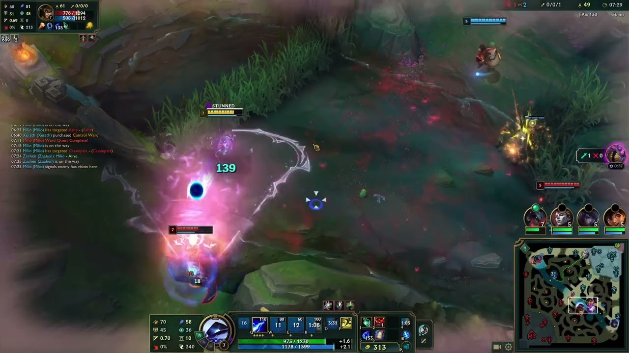 Xerath vs Cassiopeia - Oro II
